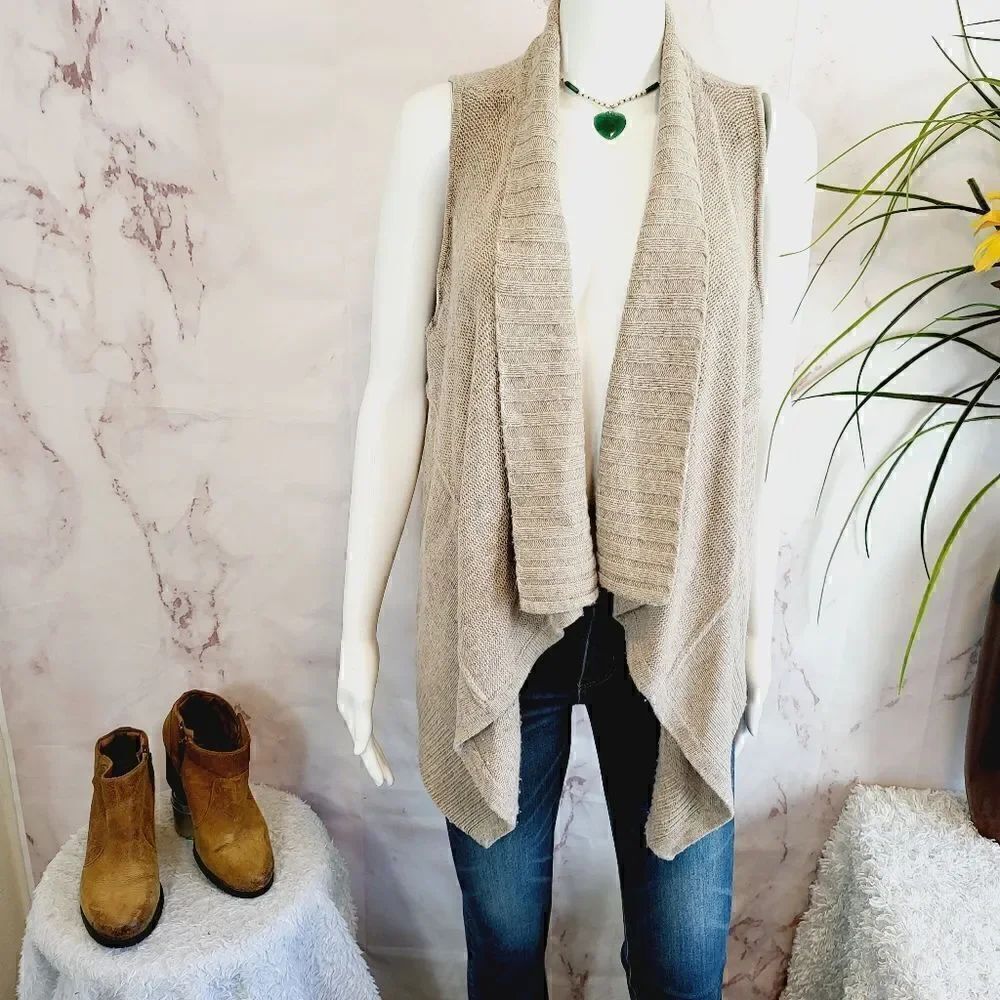 Willi Smith sleeveless Spring cardigan